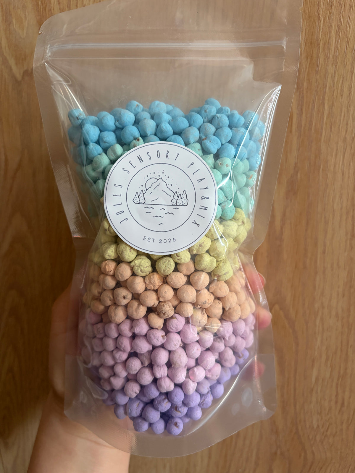 Regenbogen Pastell Mix klein